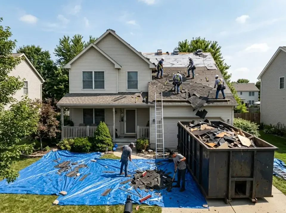 roof-replacement-debris-remova-004 — frequently asked questions, Cheapest Dumpster Rentals in Madison, MS